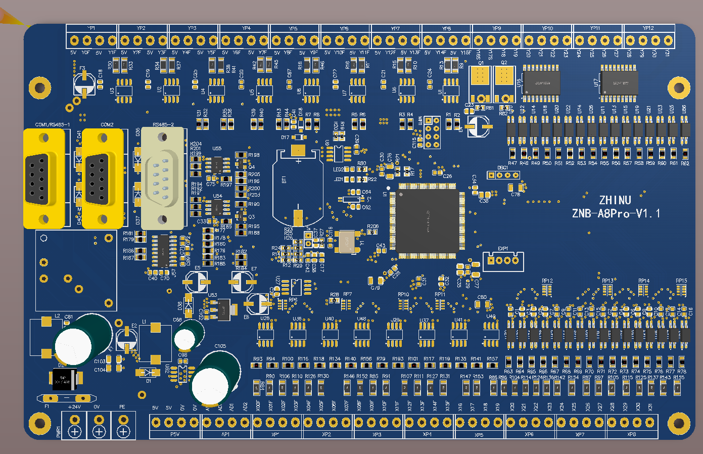8轴自动化控制板